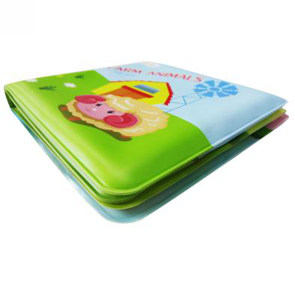 Esummi New Design Farm Animals Bath Book, PEVA Bath Book for Baby to Have Fun, Infant Favorite Bath Toys
