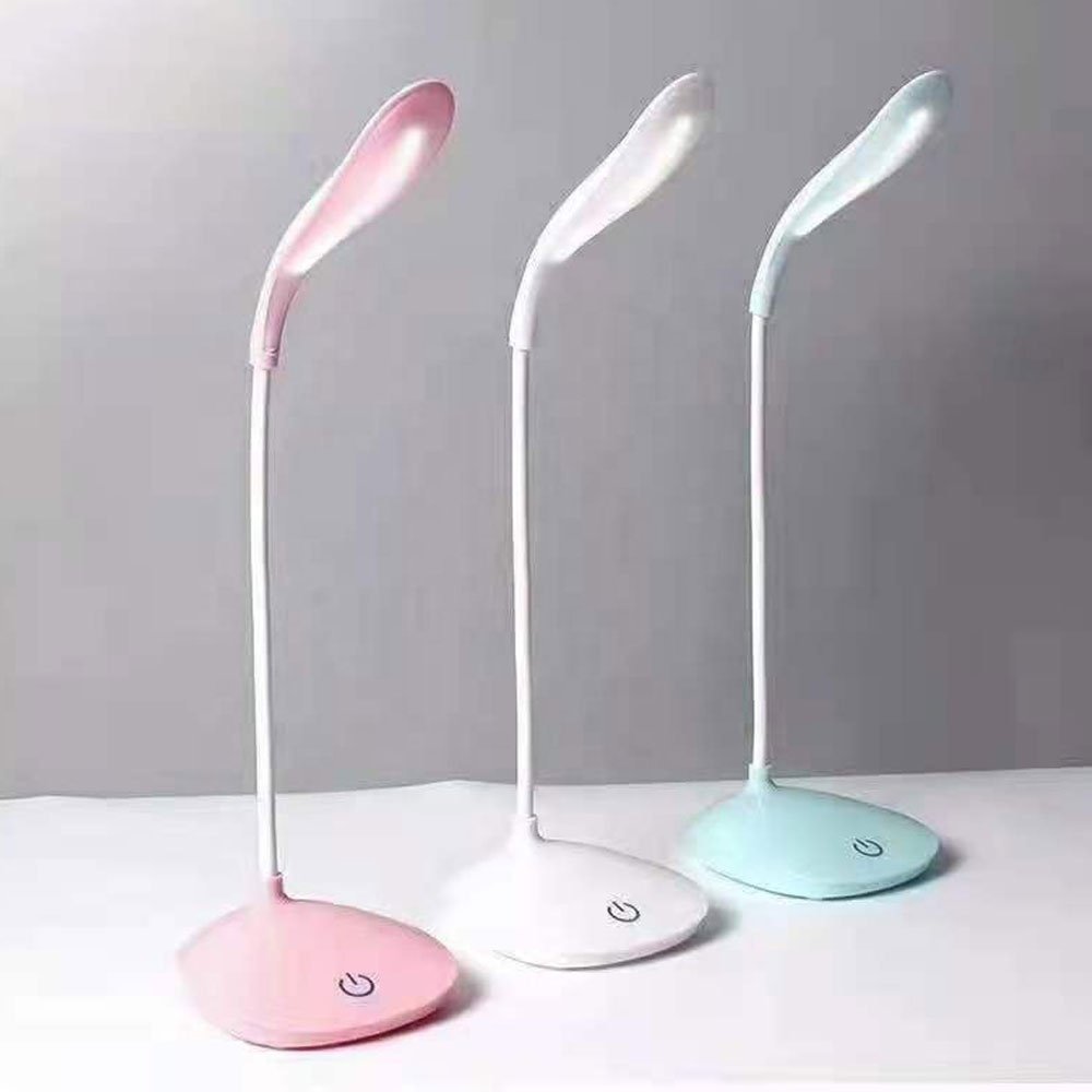 Touch sensor LED Desk Lamp Foldable Table Lamp Dimmable 5V USB Rechargeable night lights For Student Study Reading Book Lights