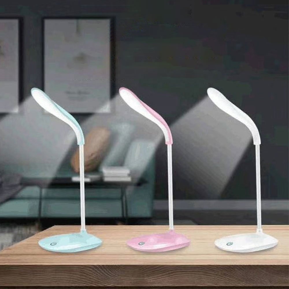 Touch sensor LED Desk Lamp Foldable Table Lamp Dimmable 5V USB Rechargeable night lights For Student Study Reading Book Lights