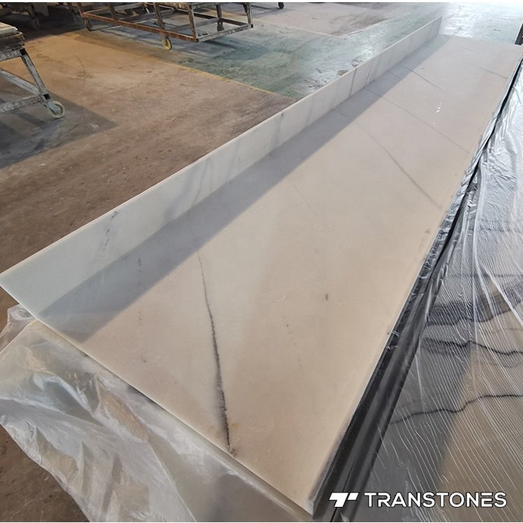 Alabaster Lighting Box Wall Decoration Panel Book Matched Epoxy Resin Screens & Room Dividers Faux Onyx Marble Wholesale Price
