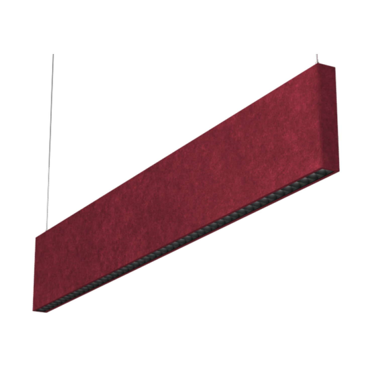 2024 Newest OEM product customized Acoustic design absorb sound LED Linear 36W 48W 60W CRI 90 light for office cinema book shop