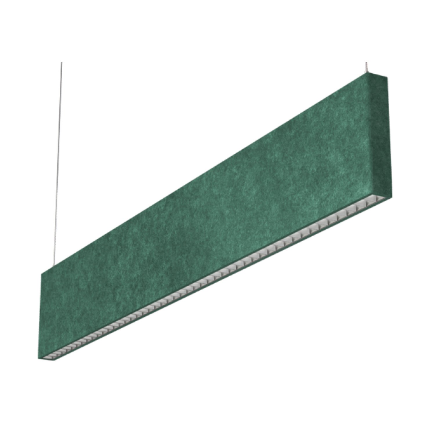 2024 Newest OEM product customized Acoustic design absorb sound LED Linear 36W 48W 60W CRI 90 light for office cinema book shop