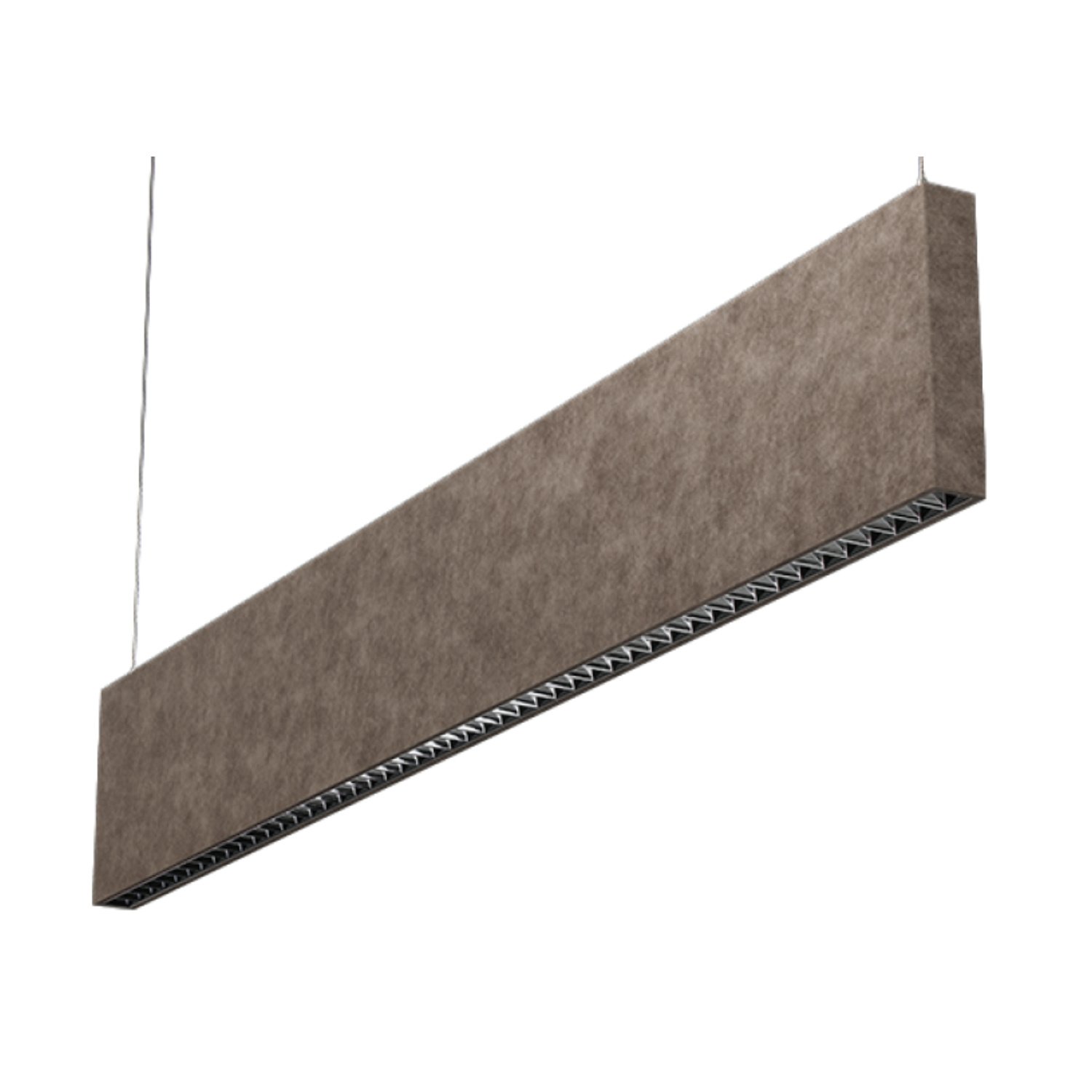2024 Newest OEM product customized Acoustic design absorb sound LED Linear 36W 48W 60W CRI 90 light for office cinema book shop