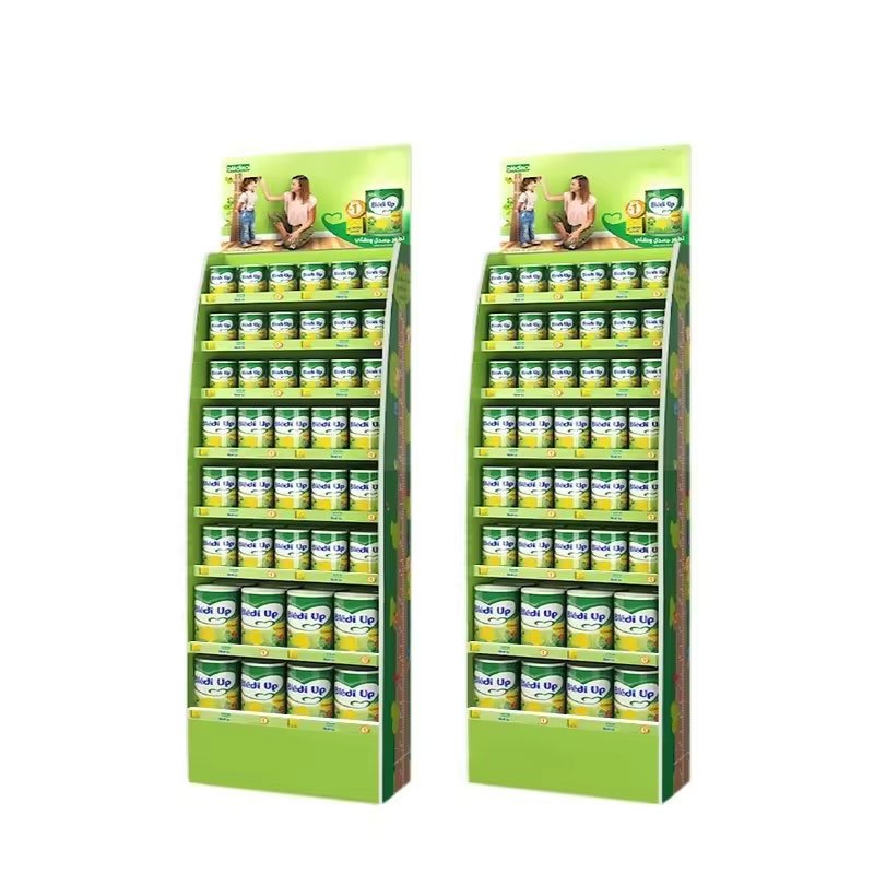 PVC Board Counter Display Box Counter Display Case for Supermarket or Store