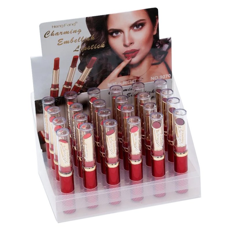 Acrylic Sign Holder Custom Made Lipstick Display A4 Acrylic Stand Holder