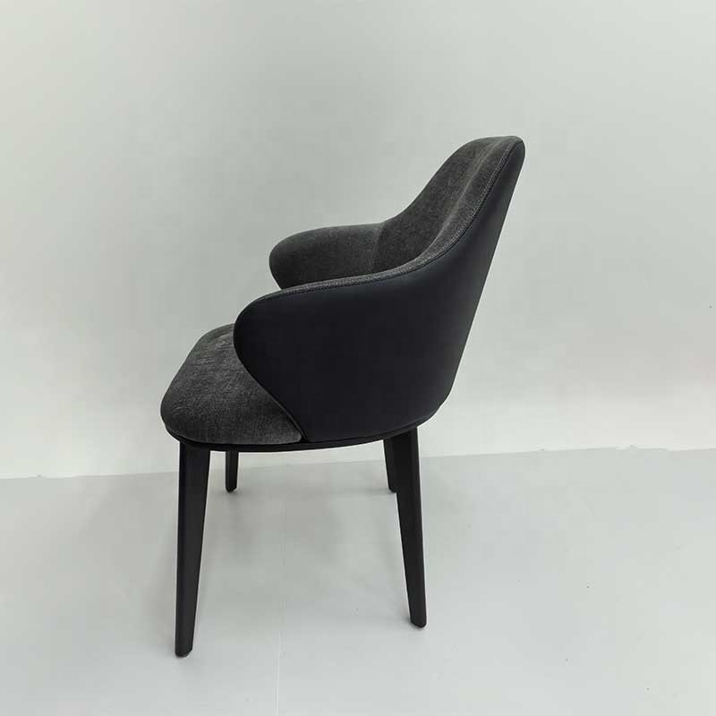 Modern minimalist home Nordic restaurant solid wood chairs, backrests, stools, casual chairs, light luxury designer book chairs