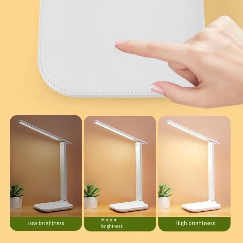 AdjustableCreative Bedside Lamp Eye Protection Folding Table Students Study Light Night Light