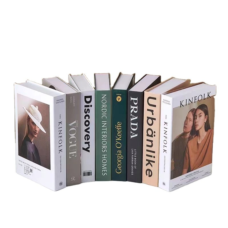 Dual Display Large Premium Decorative Books and Modern Decorative Book for Home Decor