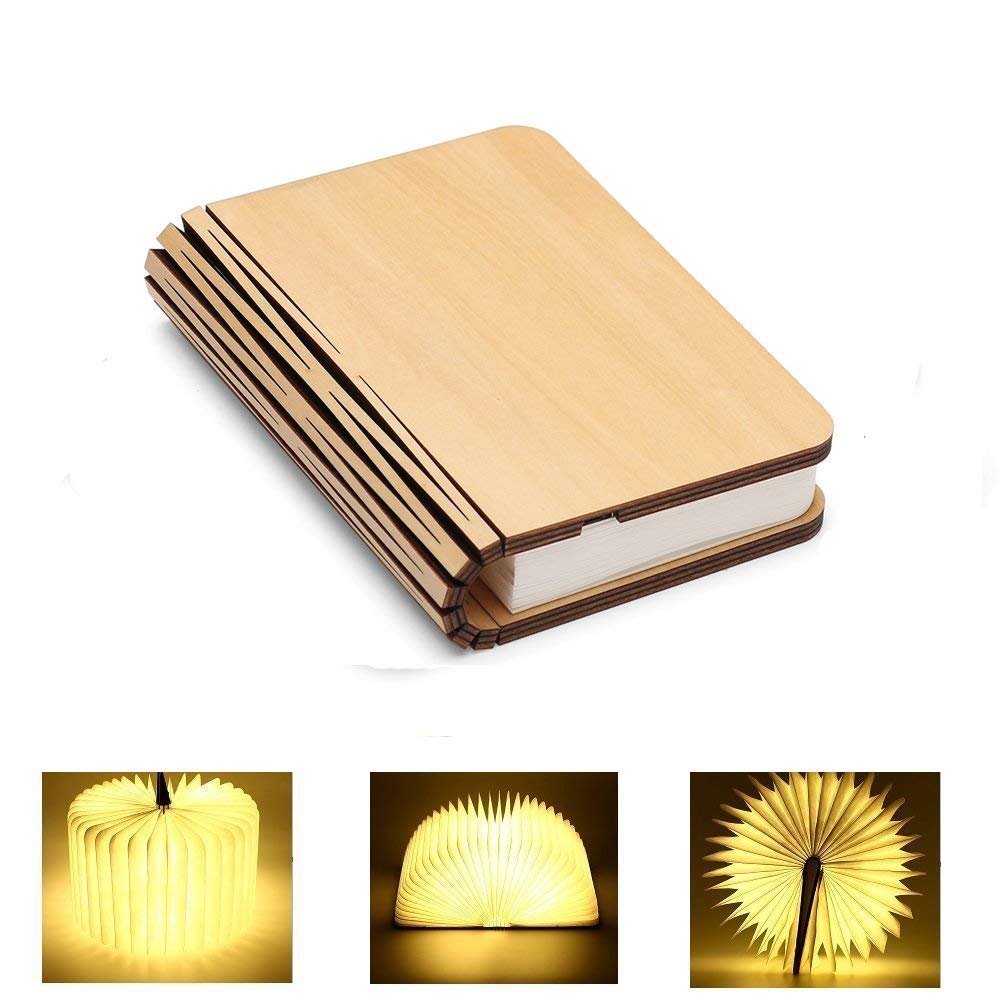 new technology 2022 hot selling Novel portable night lamp rechargeable folding book light