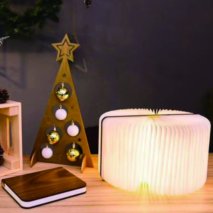 new technology 2022 hot selling Novel portable night lamp rechargeable folding book light