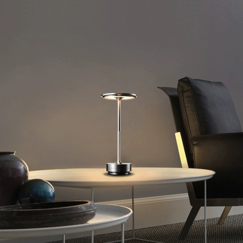 Modern minimalist umbrella office book room usb charging desk lamp hotel bar living room reading decoration led table lamp