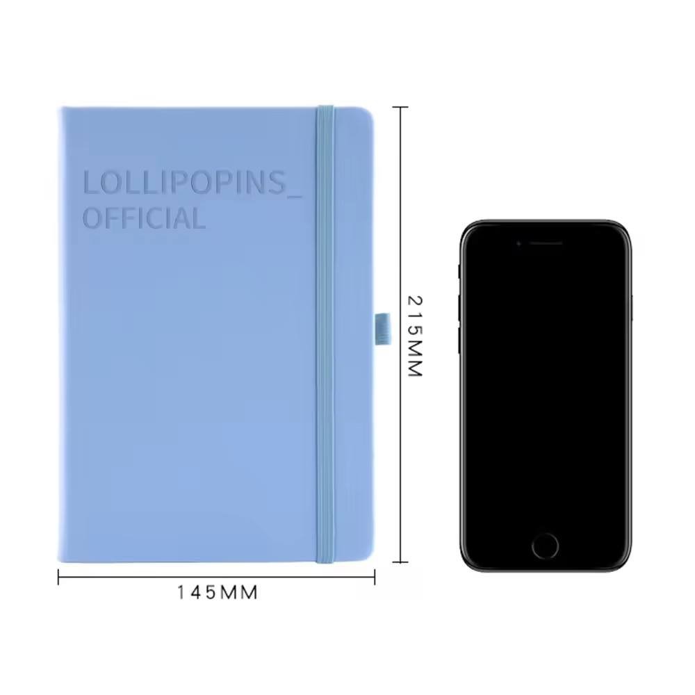 Wholesale Custom Logo A5 Notebook Elastic Strap Pen Holder PU Leather Journals Notebook Hardcover Diary Note books with logo