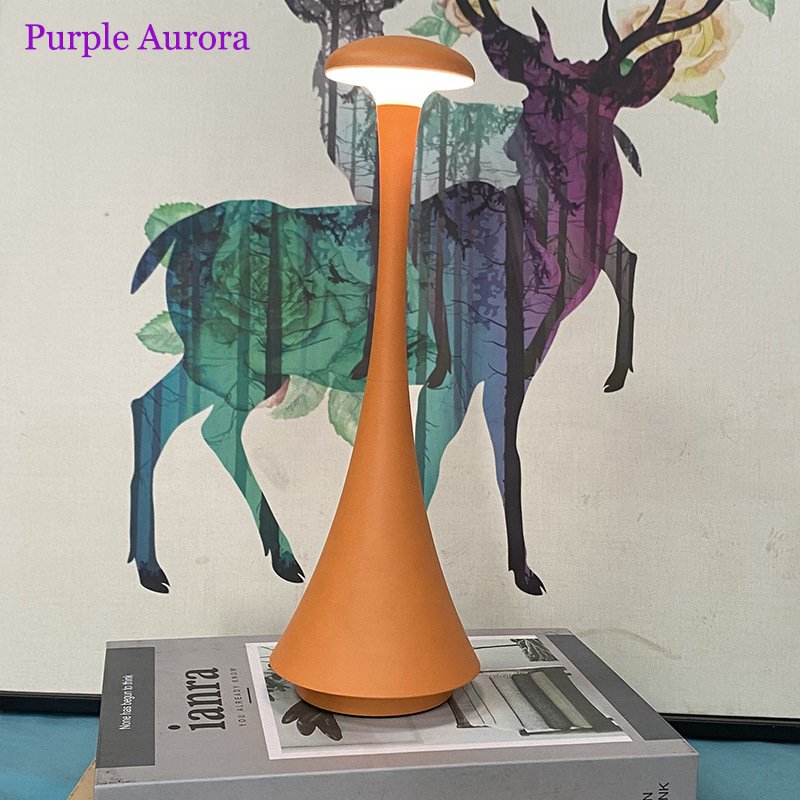 Indoor Lighting Rechargeable Wireless Bedside Cordless Desk Night Light Restaurant Led Table Lamps Luxury