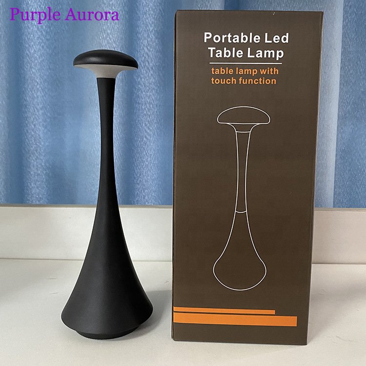 Indoor Lighting Rechargeable Wireless Bedside Cordless Desk Night Light Restaurant Led Table Lamps Luxury