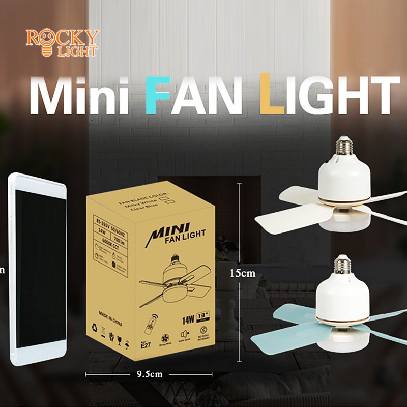 Mini fan light Insert fan light Flower fan light