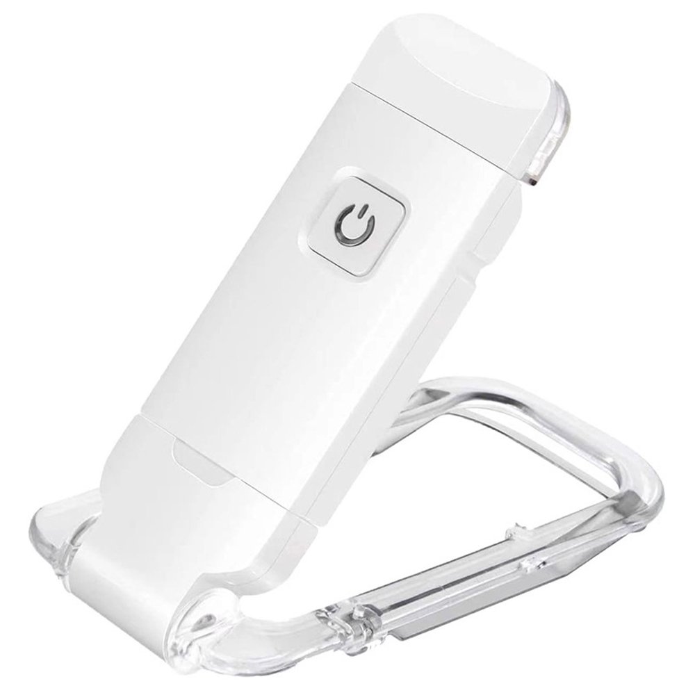 Folding Mini LED Book Reading Light USB Rechargeable Clip On Bookmark Light With Clip Portable Dimmable for Reading
