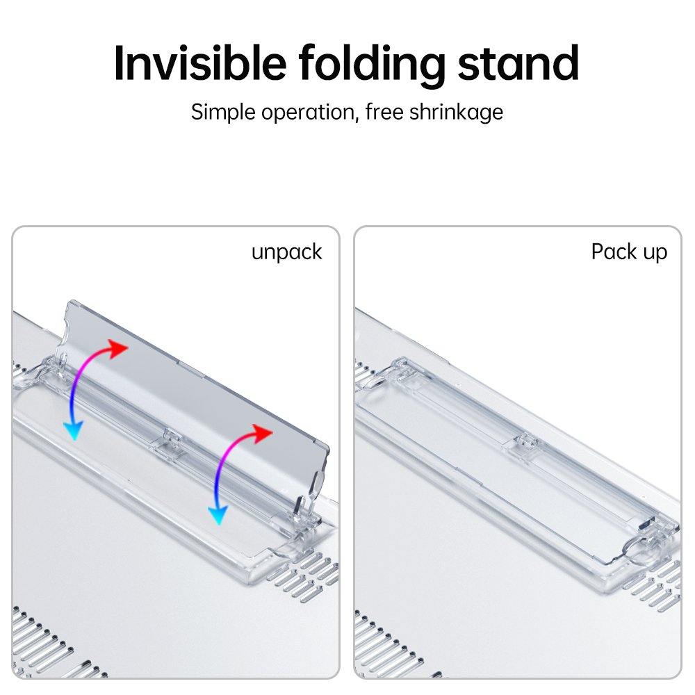 New laptop cover for macbook pro 2023 m1 m2 m3 A2337 2338 2681 air13.6 14 15 16 inch case transparent