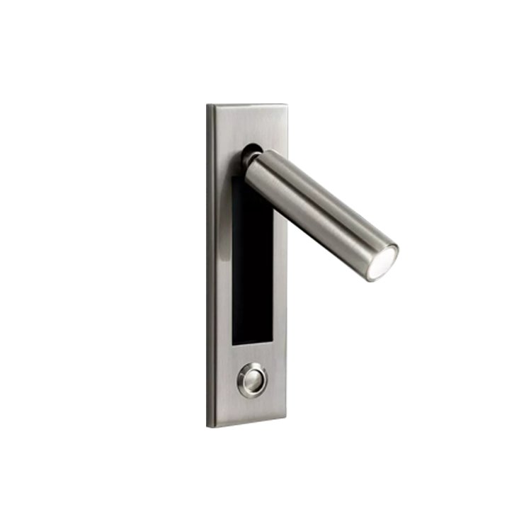 Indoor Wall Lamp Led Lamp Metal Push Switch On Plate Can Adjusted