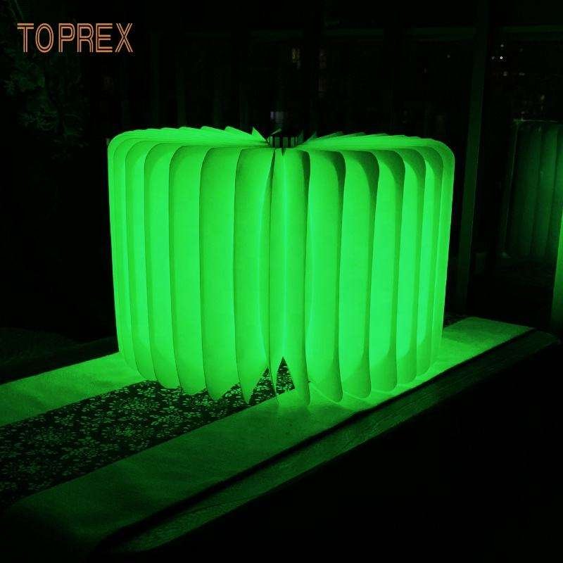 Toprex 2023 home decor modern wholesale NO MOQ small cartoon rechargeable portable folding led book lamp