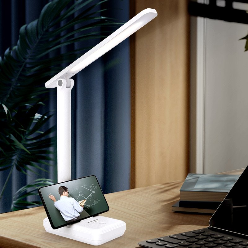 Factory direct sale desk reading lamp LED eye-caring book and bed light minimalist student table lamp