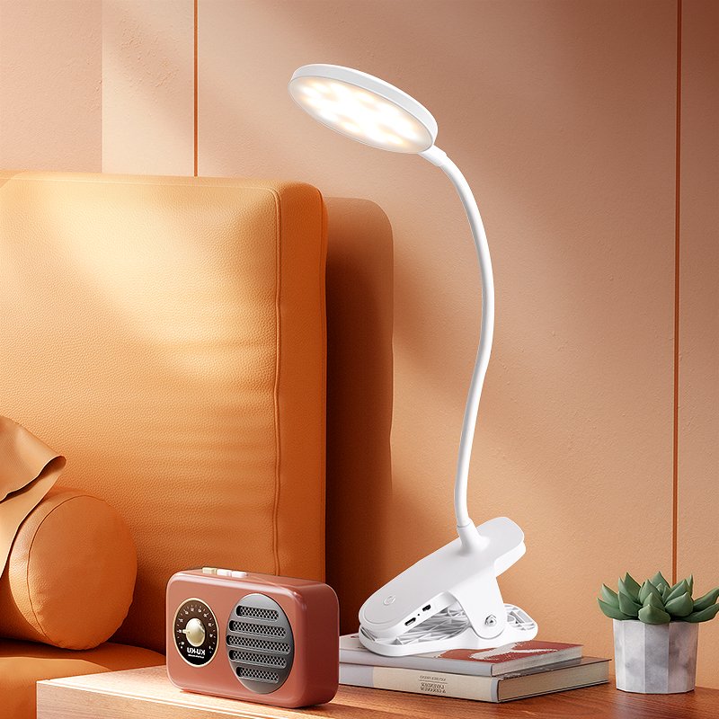 Factory direct sale desk reading lamp LED eye-caring book and bed light minimalist student table lamp