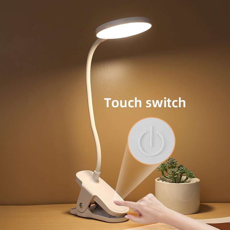 Factory direct sale desk reading lamp LED eye-caring book and bed light minimalist student table lamp