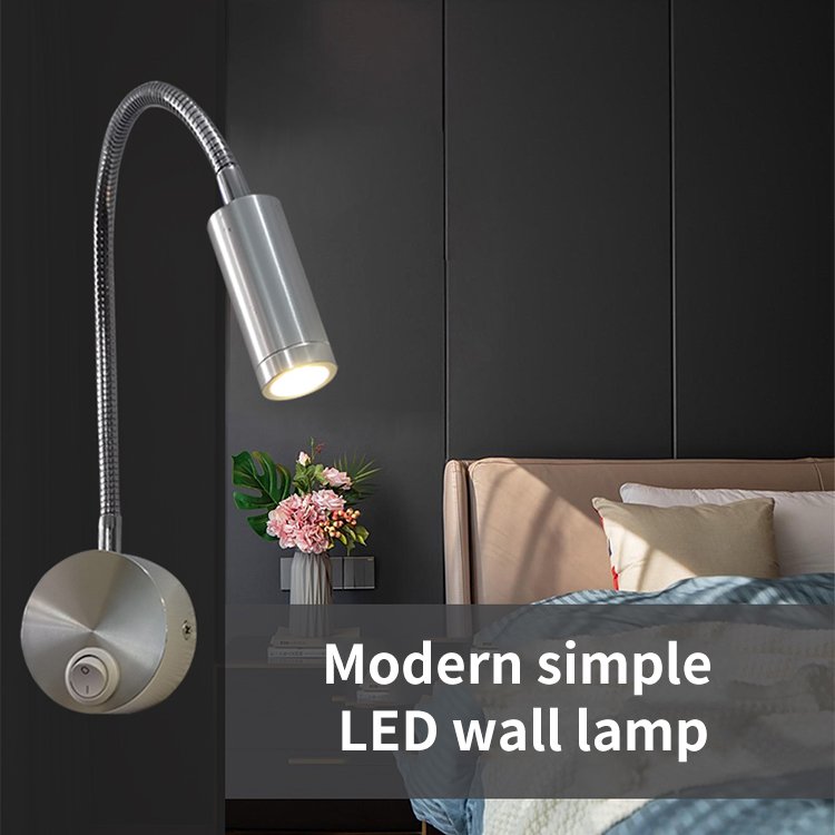 Bedroom Wall Lamp With Switch Plug Desk Lamp Simple Study Bedside Lamp
