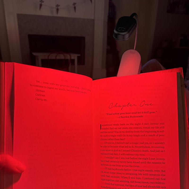 Eye Care Small LED Book lamp light Reading Light Battery Powered Clip-On Book Lamp