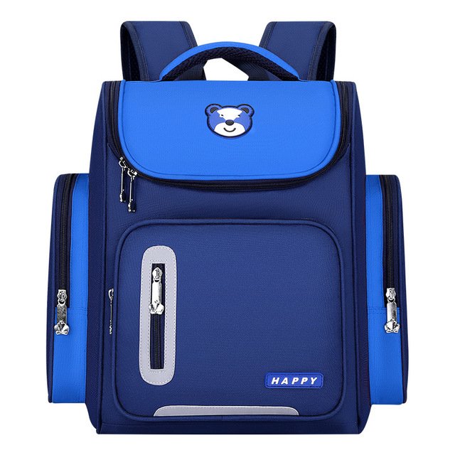 Factory waterproof boys girls kid book school bag with pencil case