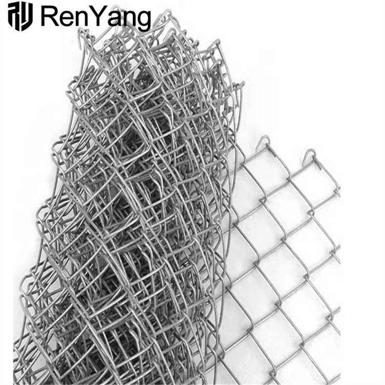 Construction Grade Mesh Chain Link rolls with PVC Coated & Galvanized for Farm Garden Sport Use