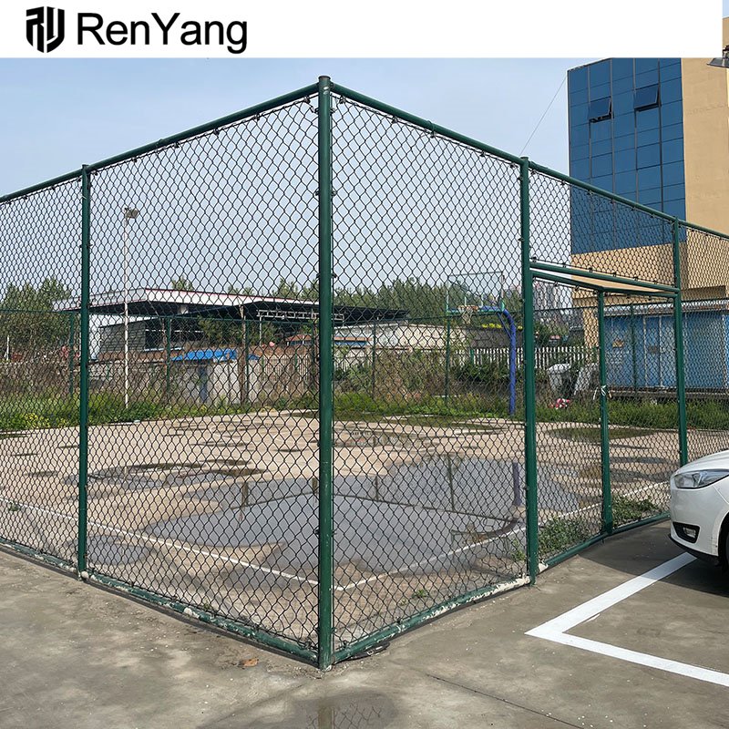 Construction Grade Mesh Chain Link rolls with PVC Coated & Galvanized for Farm Garden Sport Use
