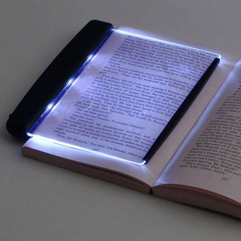hot selling wedge Desk Lamp For Travel Bedroom Book Night Light Reading Book Lamp Portable LED Book Light