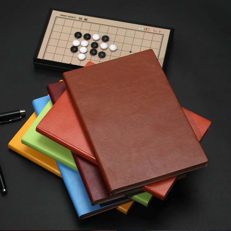 Souvenirs Gift Ideas Custom Soft PU Leather Cover Journal Notebook With Logo For Business Gifts
