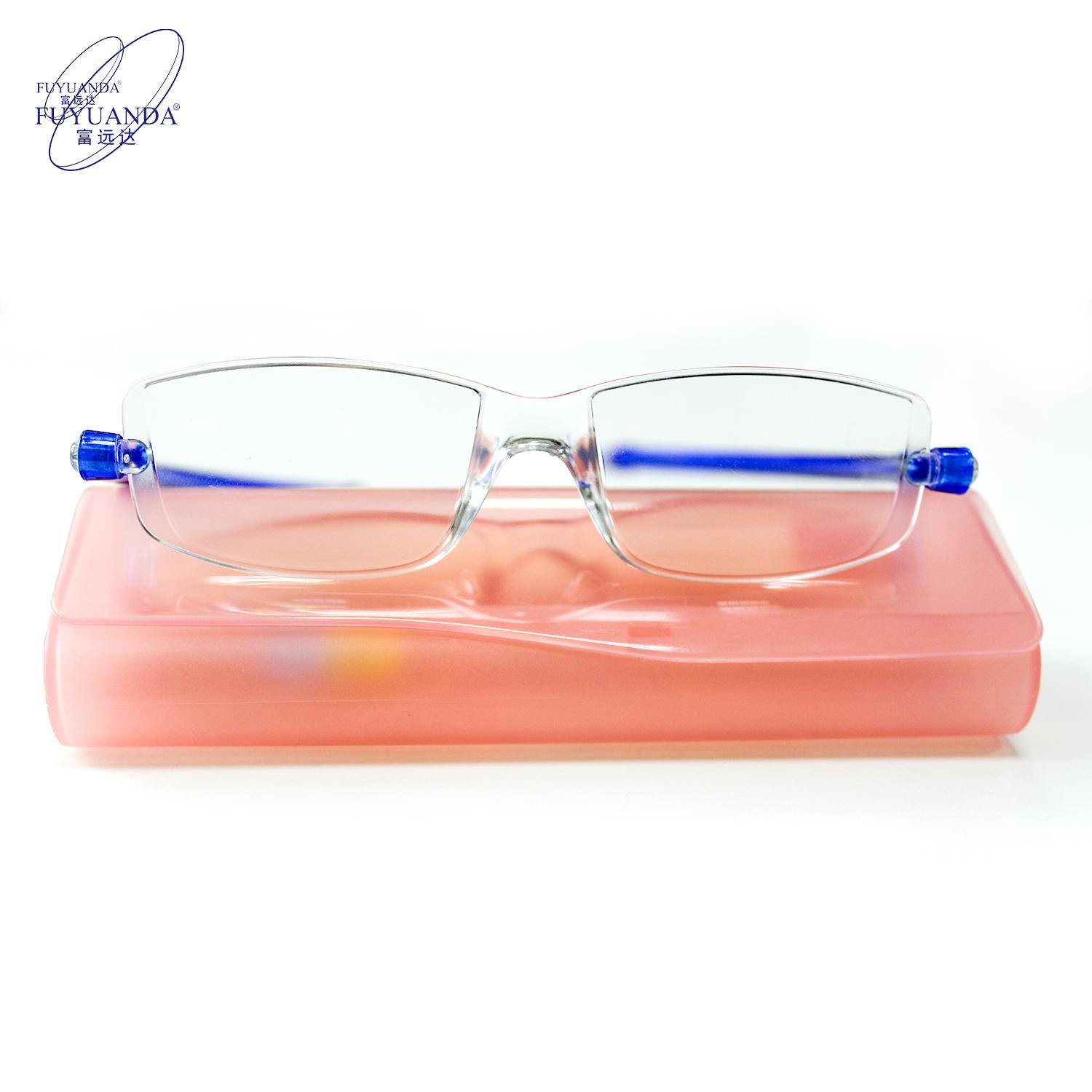 2022 New Trend Anti Blue Light 360 Degree Rotating Folding Reading Reading Glasses