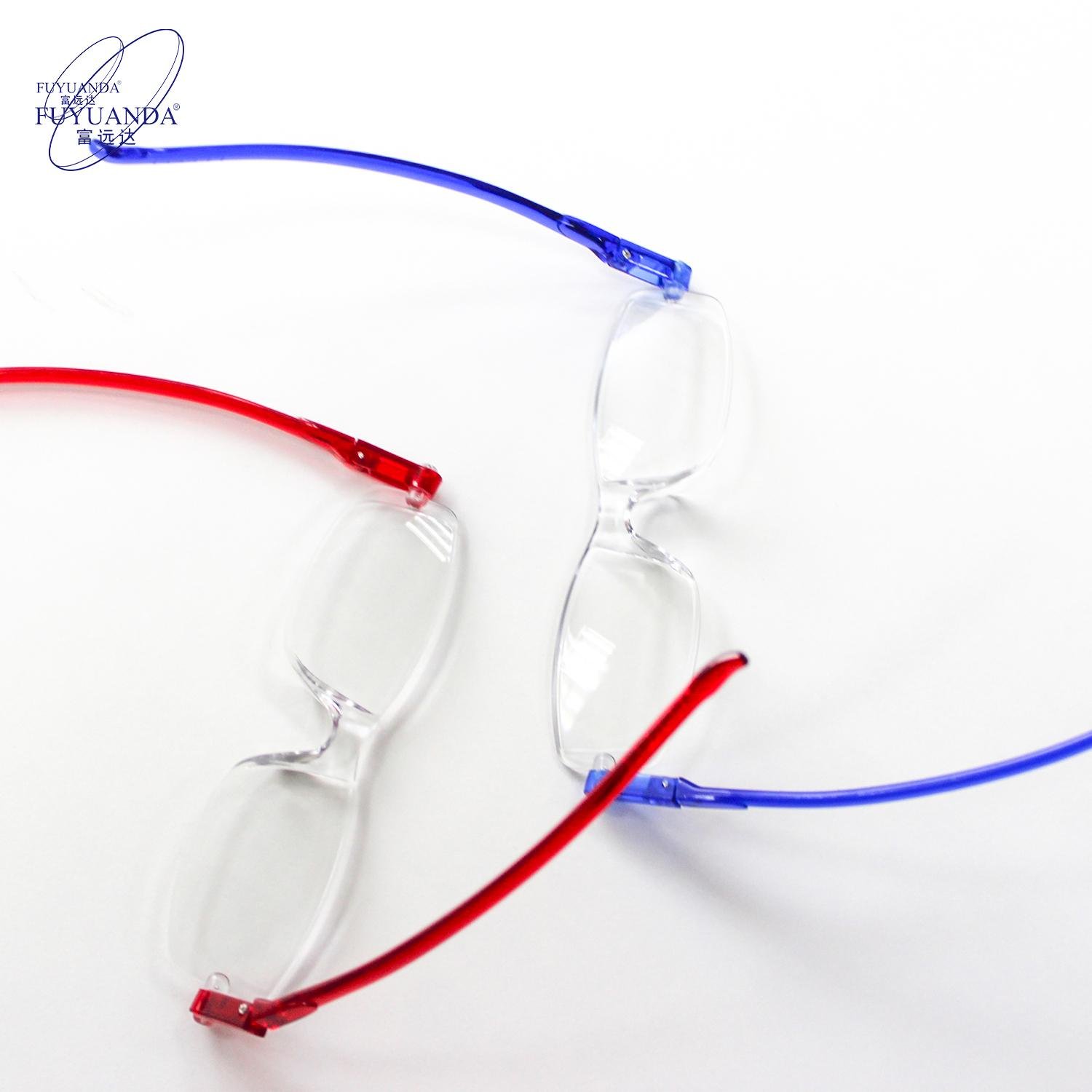 2022 New Trend Anti Blue Light 360 Degree Rotating Folding Reading Reading Glasses