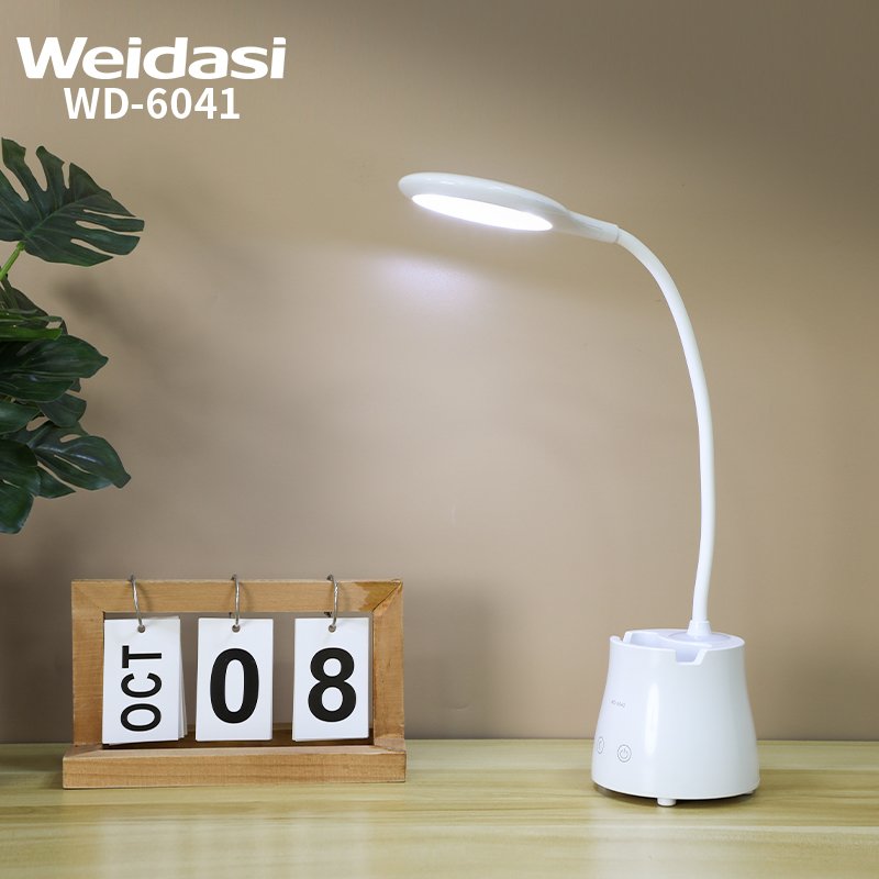 High quality USB reading minimalist student table lamp rechargeable protect eyesight with book desk reading lamp
