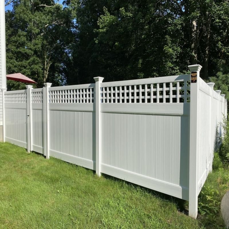 Panel Garden Privacy Fence Pvc fencing Trellis privacy for pool Vinyl Fence Panels