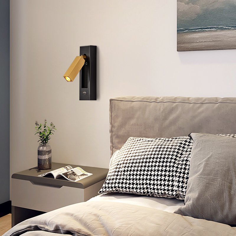 3W Led Dimmable Led Book Light Adjustable Folding Indoor Reading Bedside Lamp For Bedroom Hotel Wall Sconce