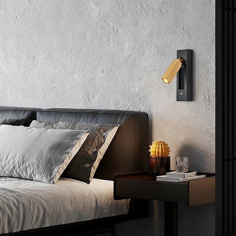3W Led Dimmable Led Book Light Adjustable Folding Indoor Reading Bedside Lamp For Bedroom Hotel Wall Sconce