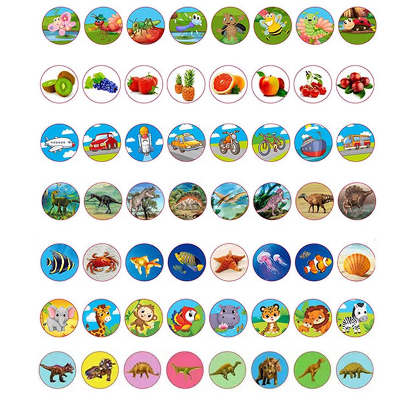 MU Baby Sleeping Story Book Flashlight Projector Torch Lamp Toy Early Education Toy For Kid Holiday Birthday Gift Light Up Toy