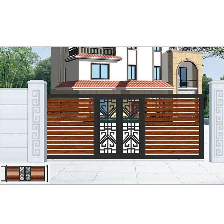 Complete kit outdoor pathway waterproof solar led light strip WPC modular trellis fence panel board with aluminum post