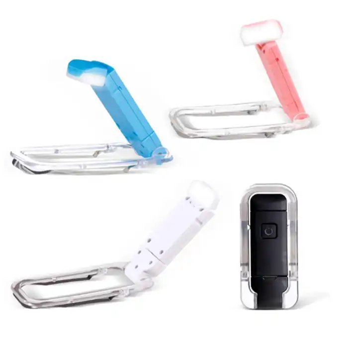 New Flexible Bookmark LED Lights USB Rechargeable MINI table night light Reading book clip lamp