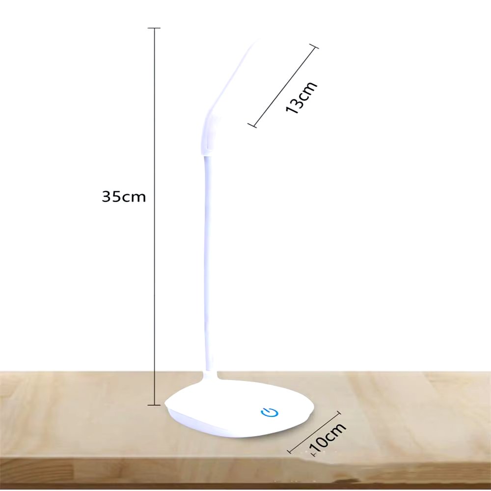 LED Night Light USB Rechargeable Eye Protection Touch Adjustable Foldable Bedroom Bedside Room Desk Table Reading Book Lamp