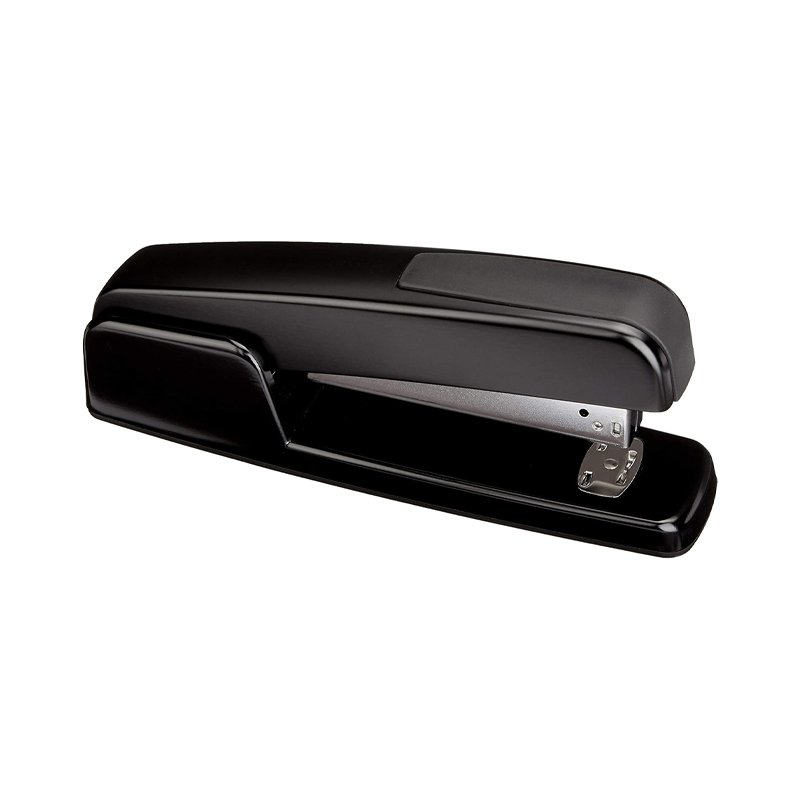 Hot sale plastic office book binding supplies paper manual stationery metal medium sized light and handy stapler