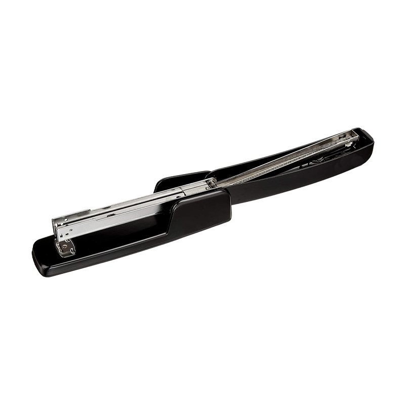 Hot sale plastic office book binding supplies paper manual stationery metal medium sized light and handy stapler