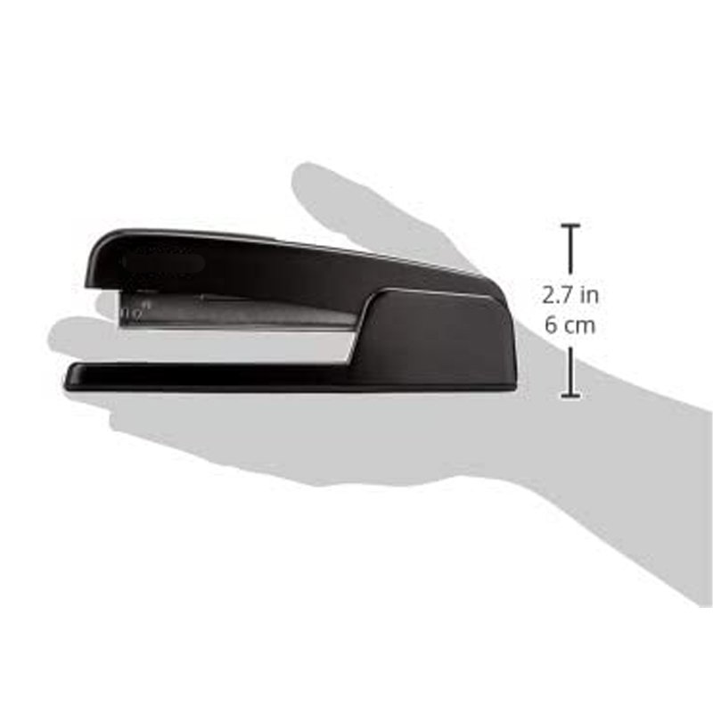 Hot sale plastic office book binding supplies paper manual stationery metal medium sized light and handy stapler