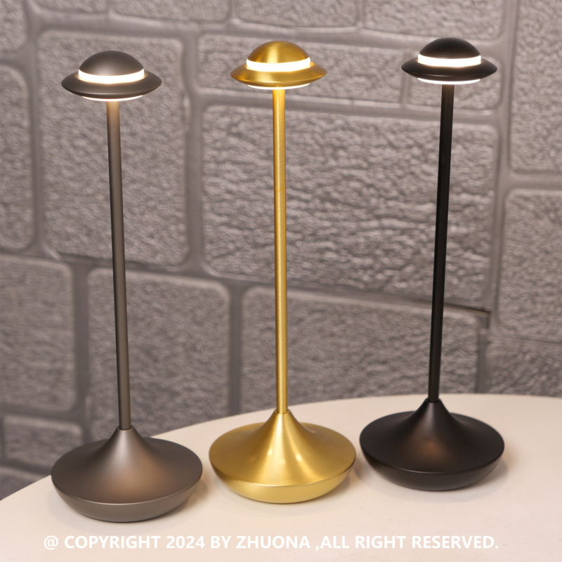 Touch Led Portable Rechargeable Cordless Table Light Restaurant Dining Hotel Bar Coffee night light bedroom livingroom Desk Lamp