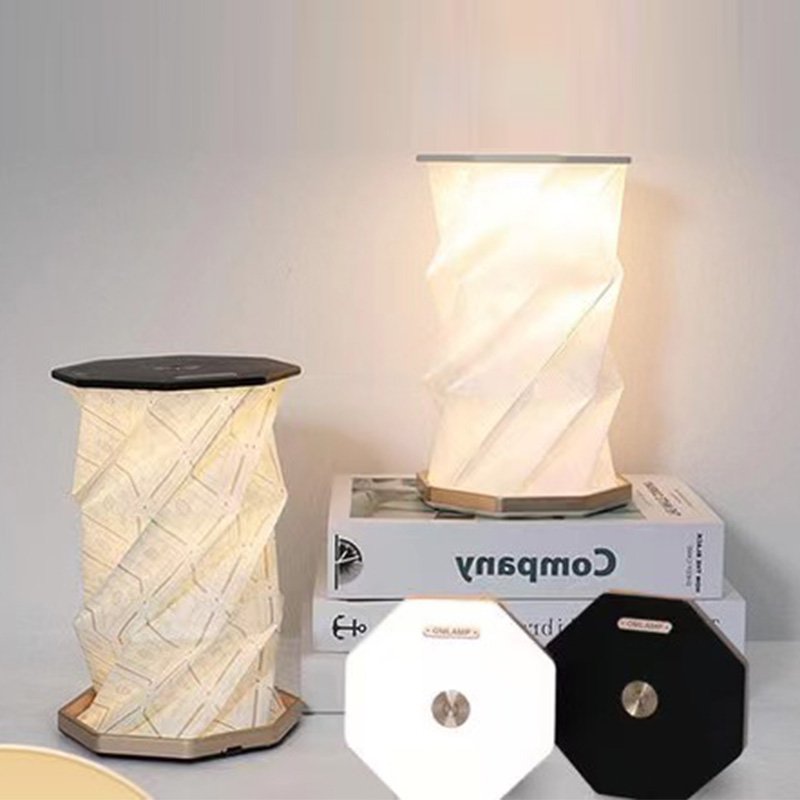 Creative rotating book lamp Exclusive ABS book Rotating Book Lamp with OEM printing for Christmas Gift