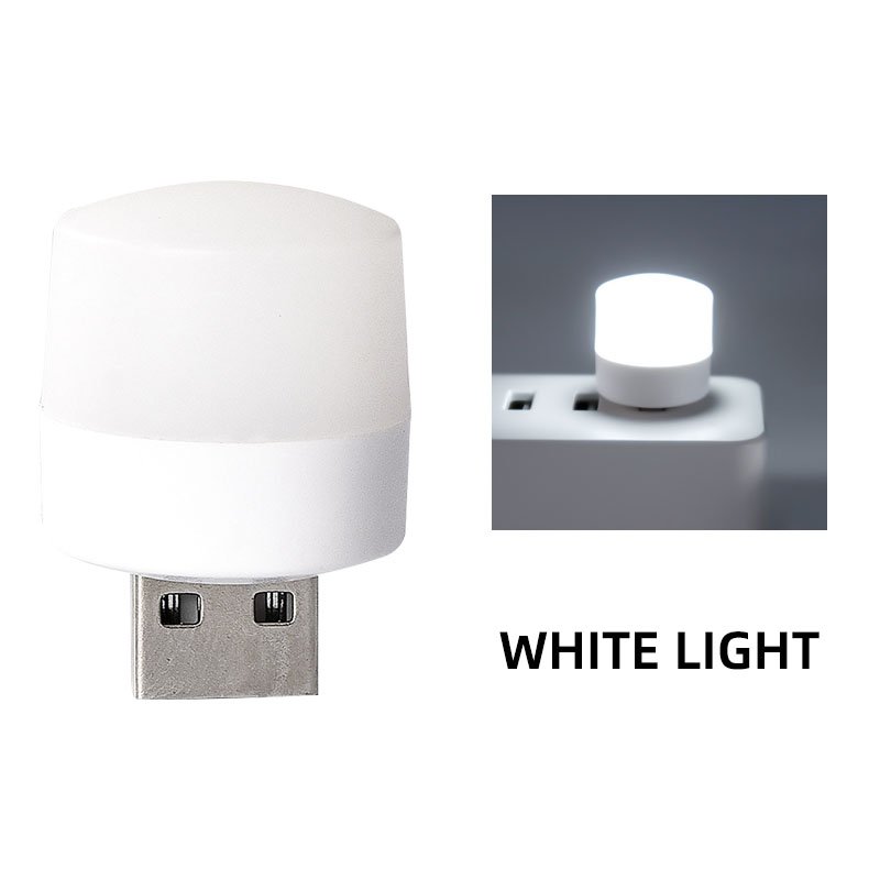 USB Led Computer Mobile Phone Mini Portable Night Light Small Protection Eye Reading Book Desk Lamp Car Atmosphere Bedroom Led