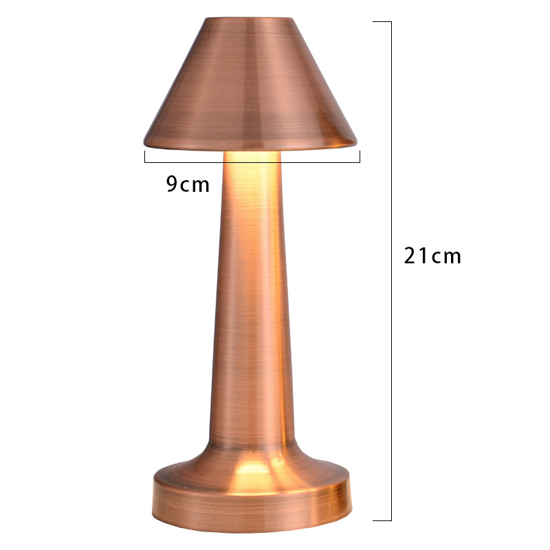 bedside lamp post modern light luxury table lamp room bedroom glass bedside restaurant table light